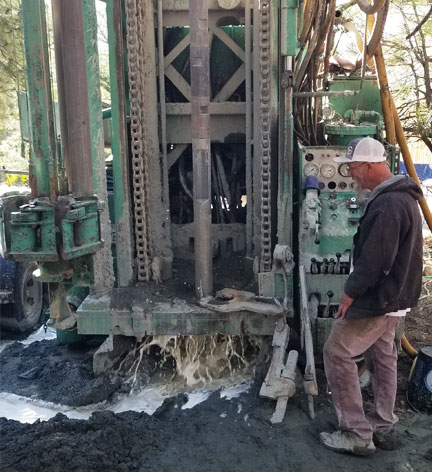 Big Bear well drilling project